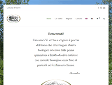 Tablet Screenshot of casadinanni.com